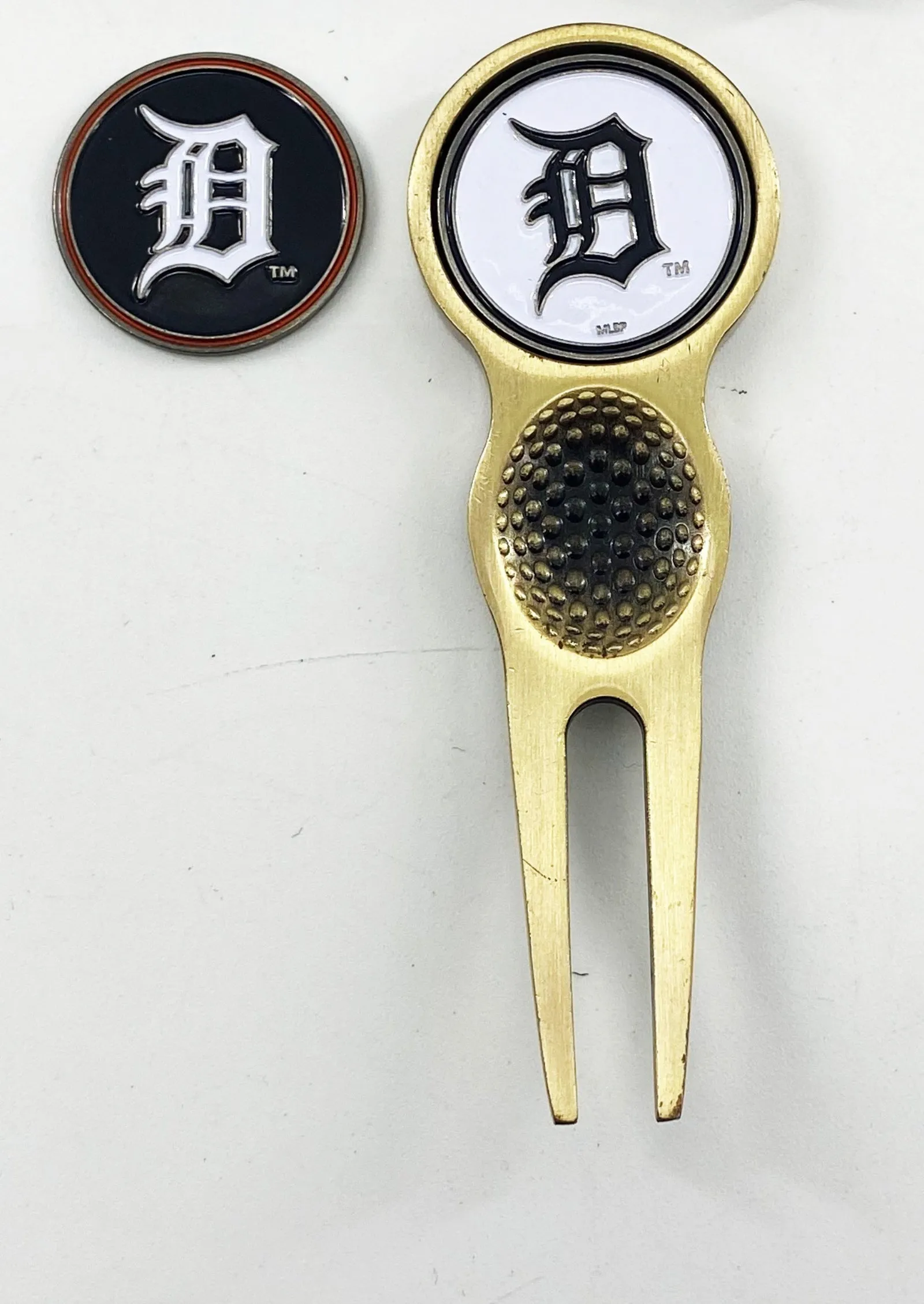 MLB Golf Divot Repair Tool Bronze w/ Ballmark PICK YOUR TEAM