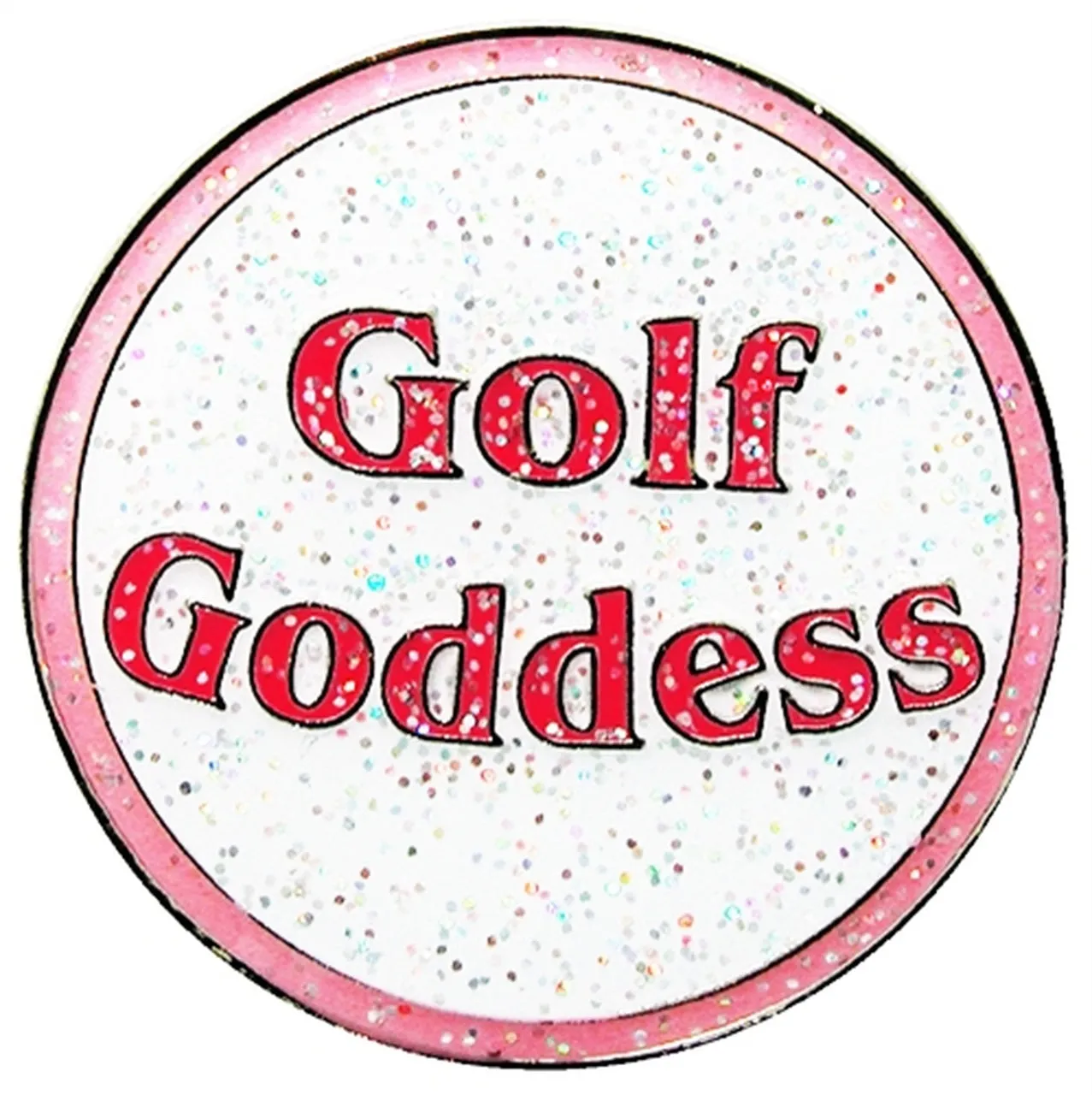 Navika Glitzy Hat Clip/Marker Golf Goddess