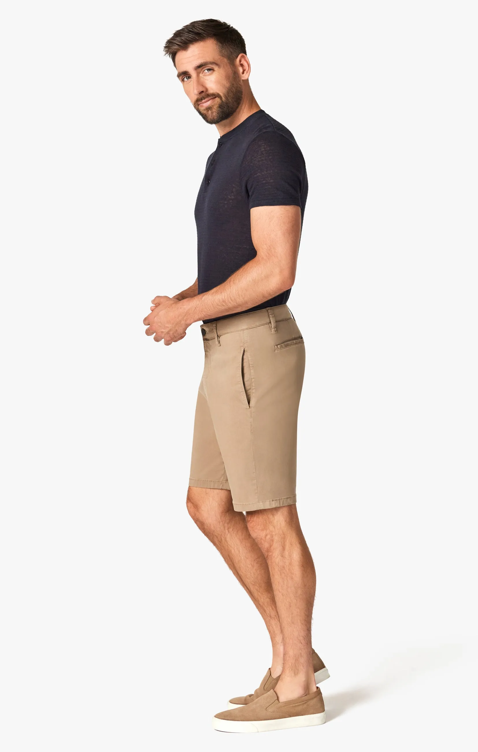 Nevada Shorts In Roasted Cashew Twill