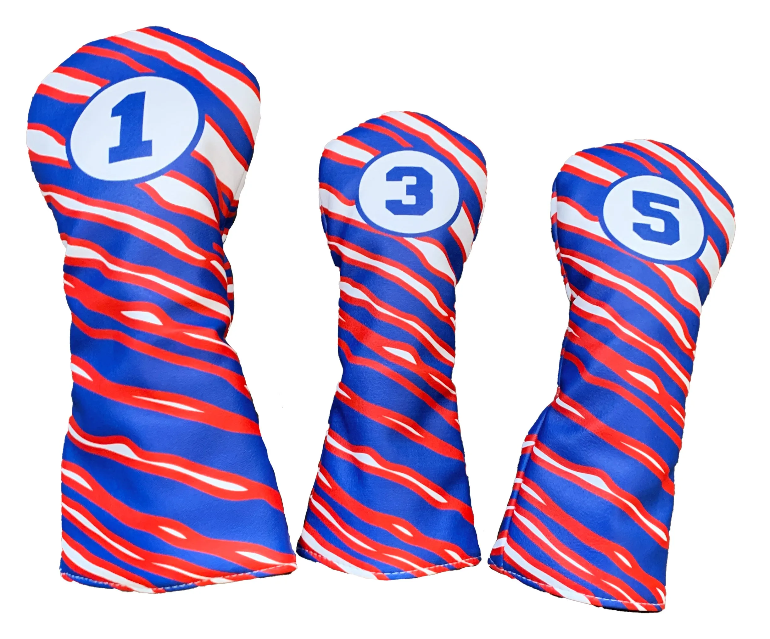 NEW - Mafia Stripes Golf Club Head Cover Set