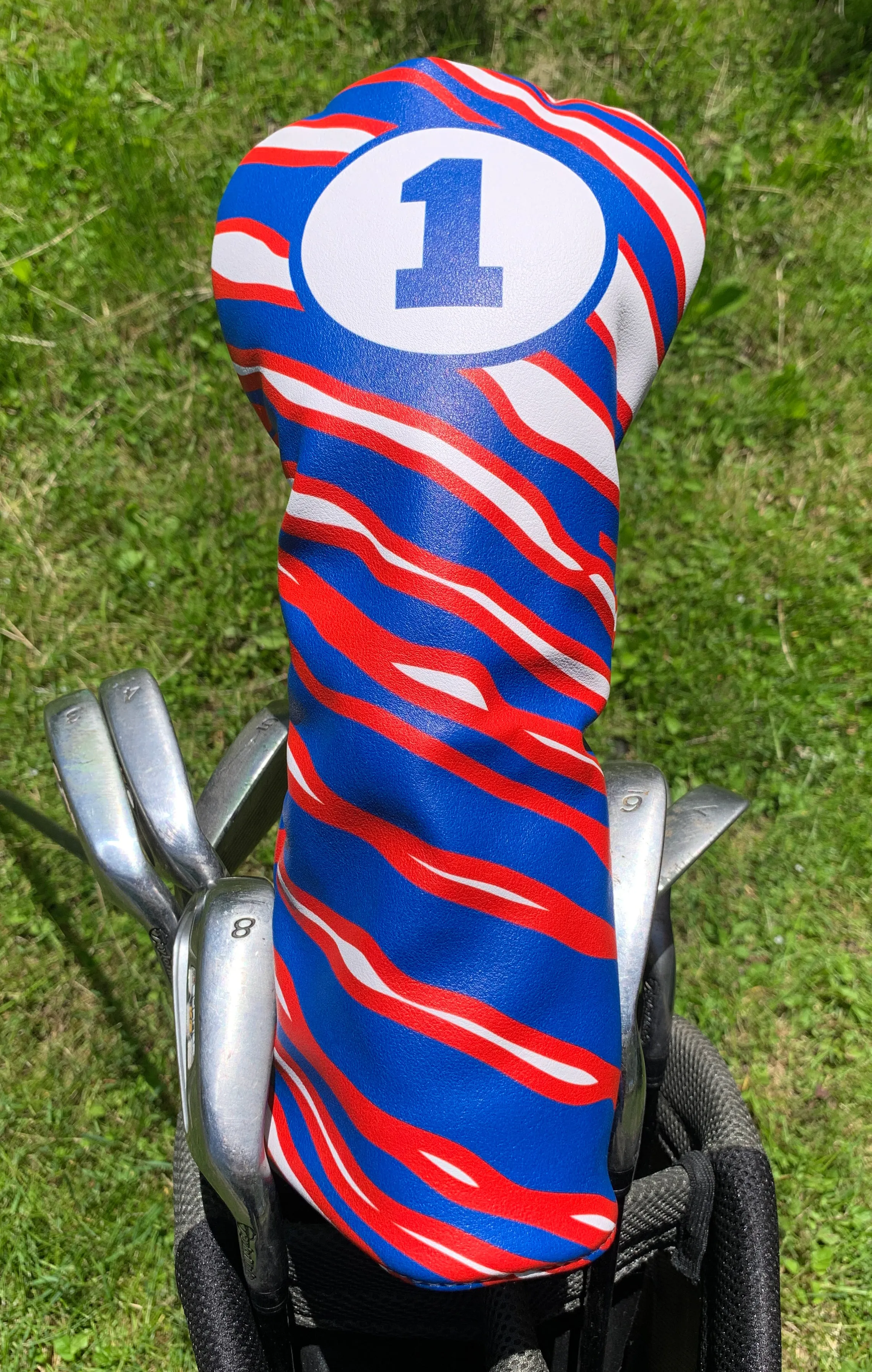 NEW - Mafia Stripes Golf Club Head Cover Set