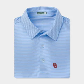 Oklahoma Driver Stripe Performance Polo