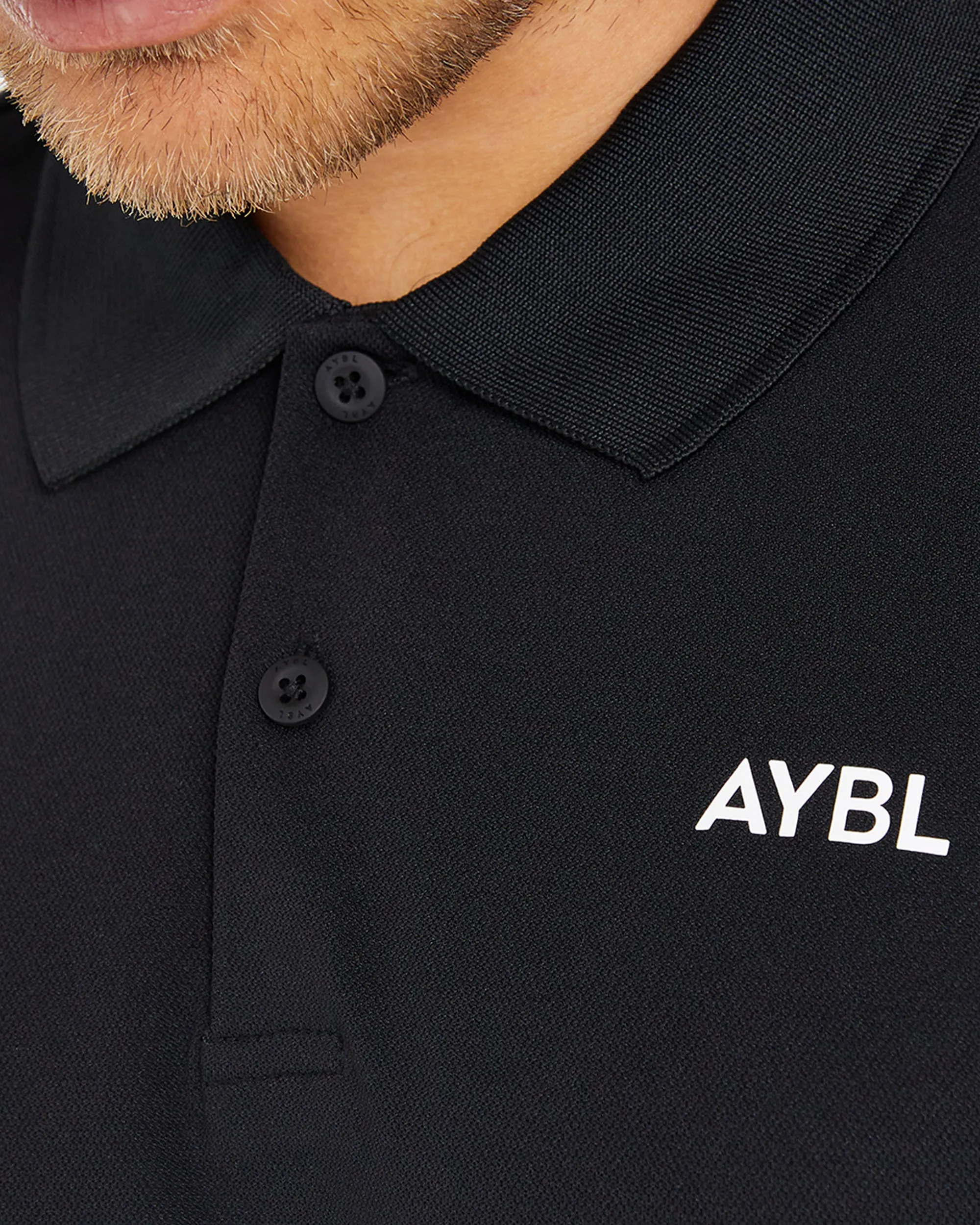 Performance Polo Shirt - Black