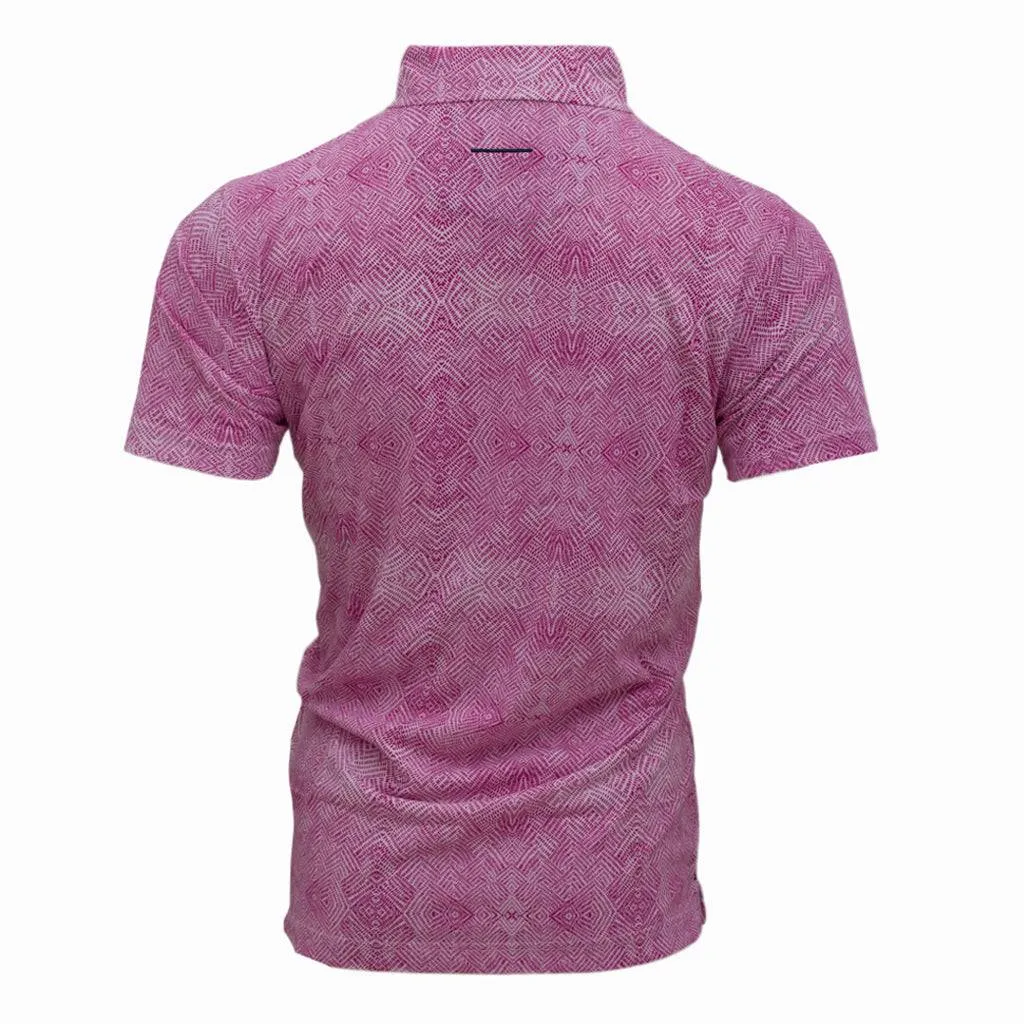 PETUNIA MEN'S GOLF T-SHIRT