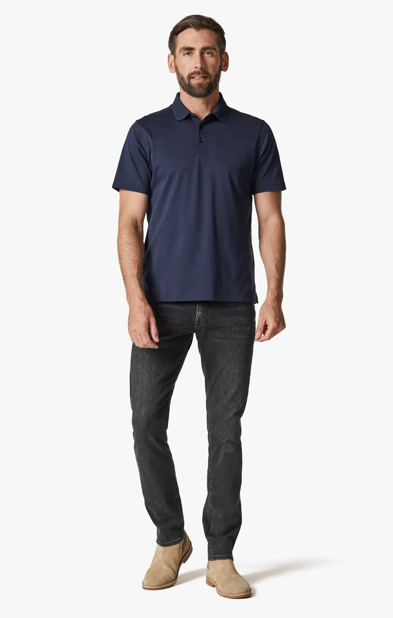 Polo T-Shirt In Navy