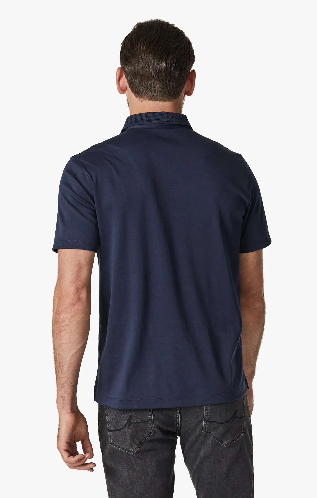 Polo T-Shirt In Navy