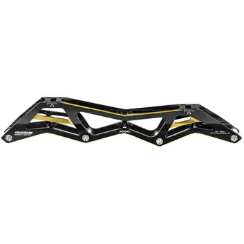 Powerslide Triple X - Inline Speed Frame - 3x110/1x100 (Black / Gold)