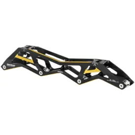 Powerslide Triple X - Inline Speed Frame - 3x110/1x100 (Black / Gold)