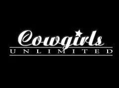 "Cowgirls Unlimited" High Performance Vinyl Decal