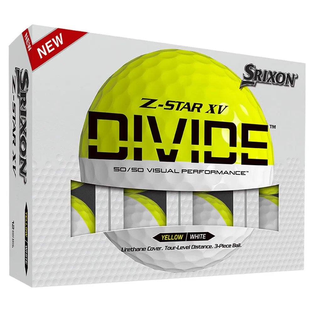 Srixon Z-Star XV 8 Divide Golf Balls 2023