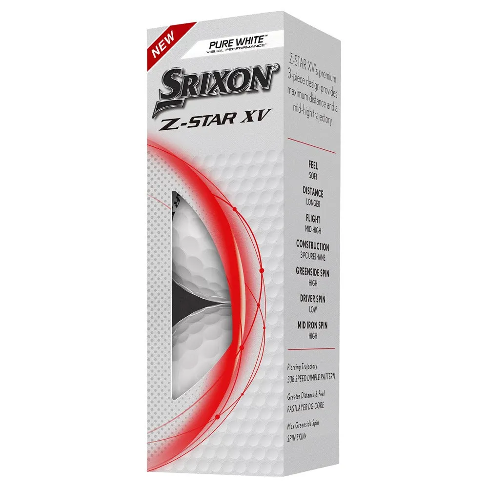 Srixon Z-Star XV 8 Golf Balls 2023