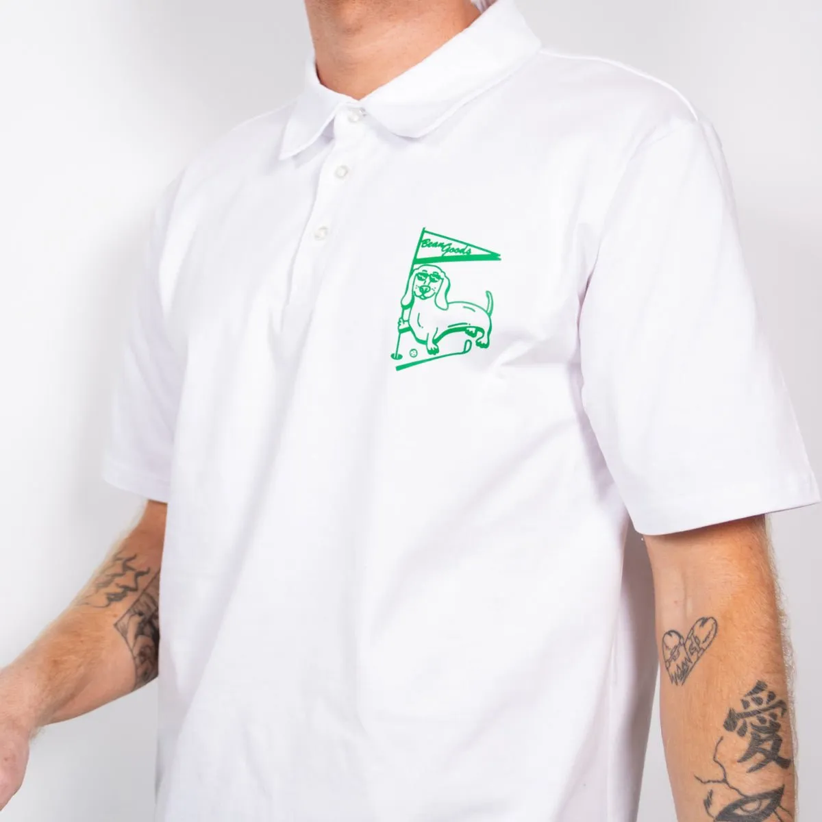 swingin' wieners golf club unisex polo