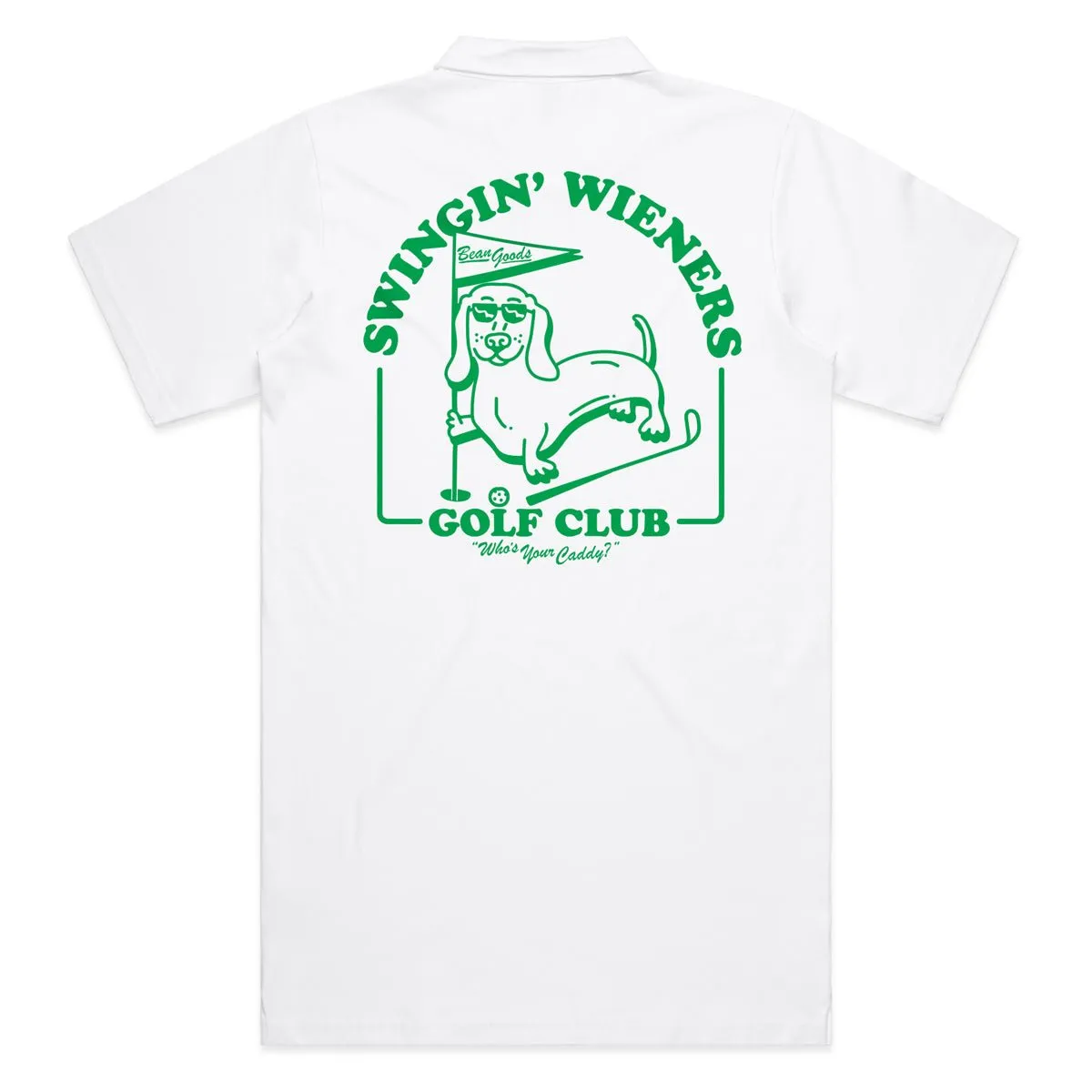 swingin' wieners golf club unisex polo