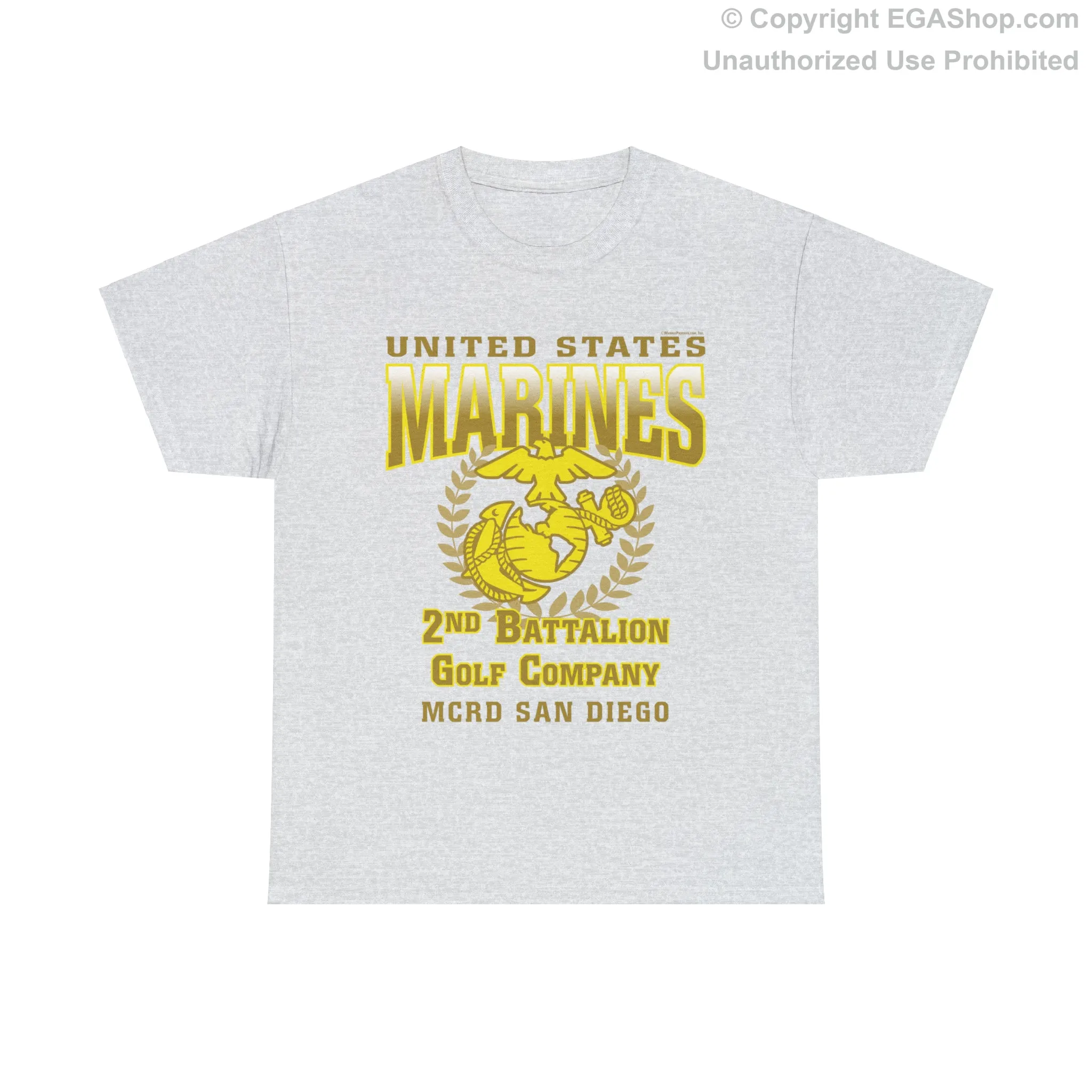 T-Shirt: Golf Co. MCRD San Diego (EGA   Back Proud Family)