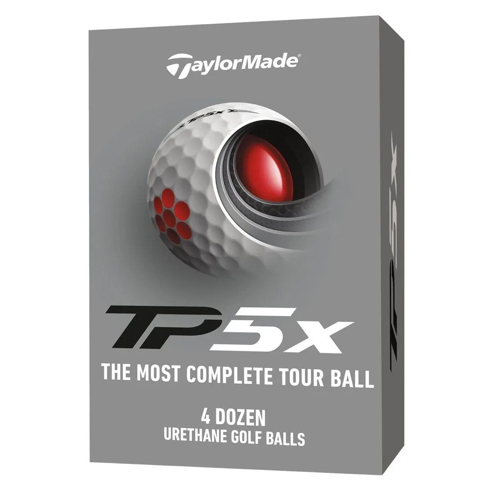 TaylorMade TP5x 4 Dozen Golf Balls 2023