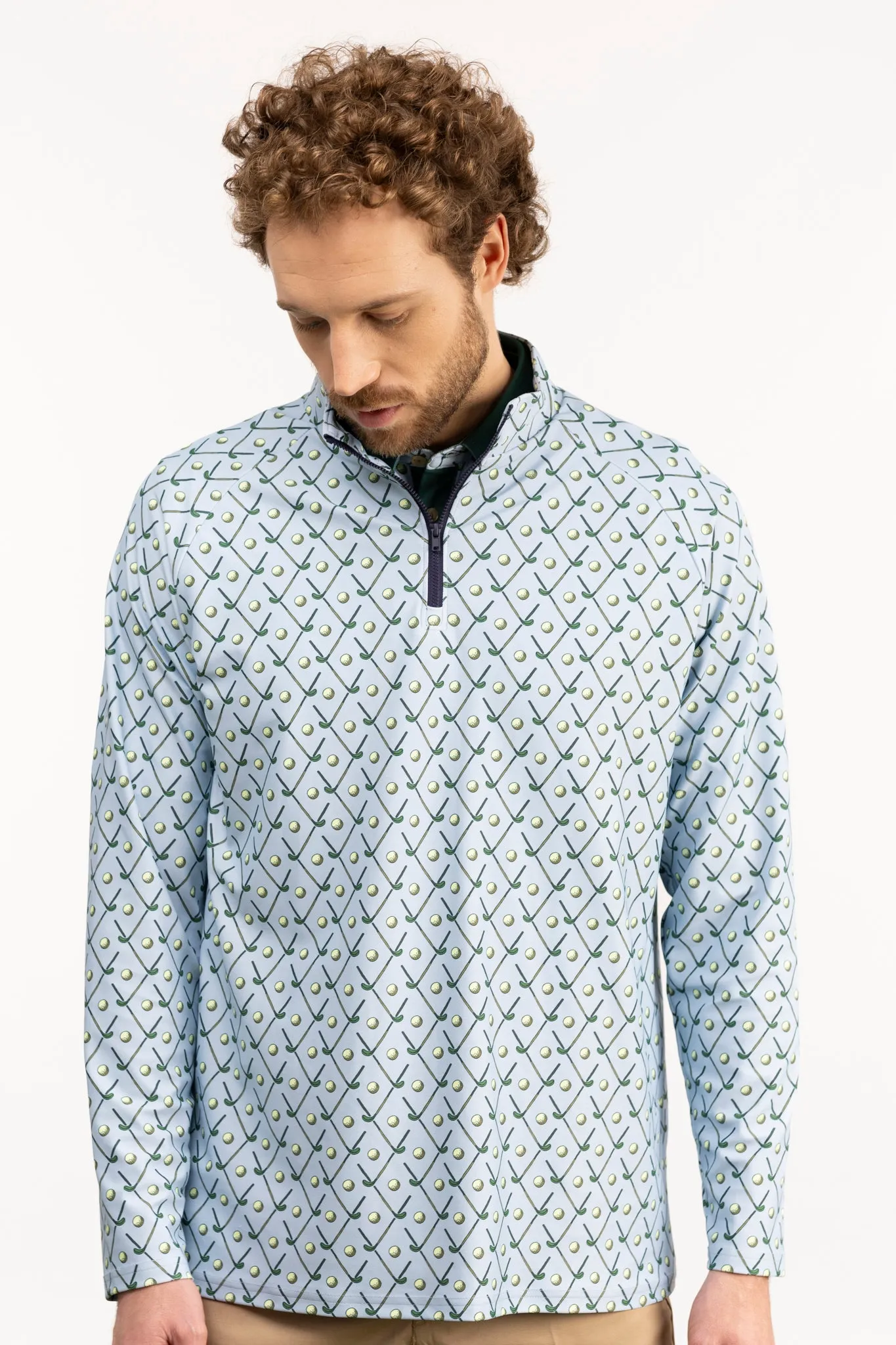 The Captain 1/4 Zip - Golf Diamond