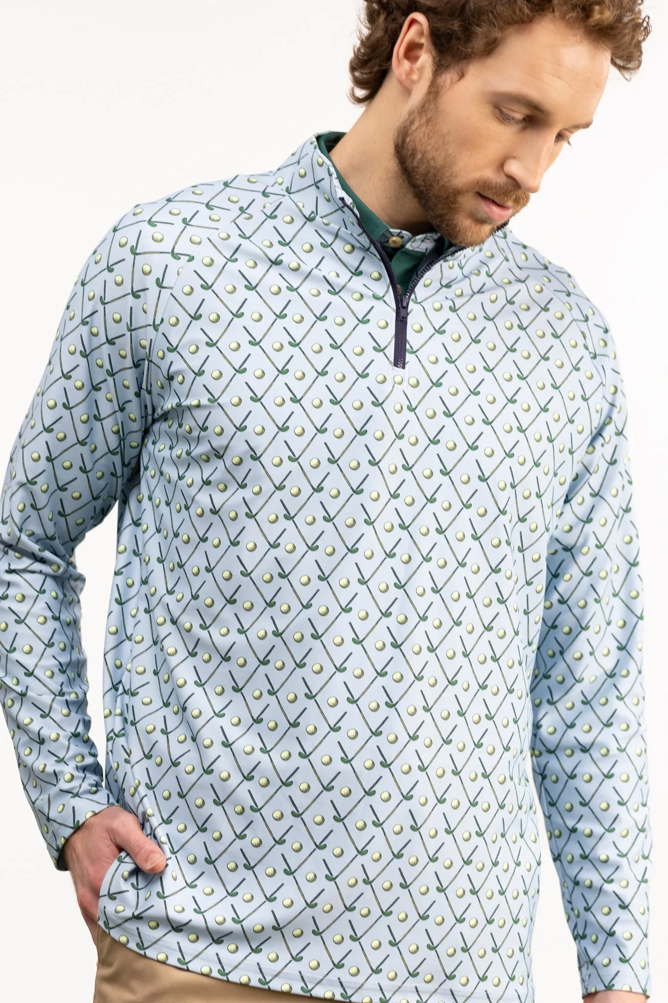 The Captain 1/4 Zip - Golf Diamond