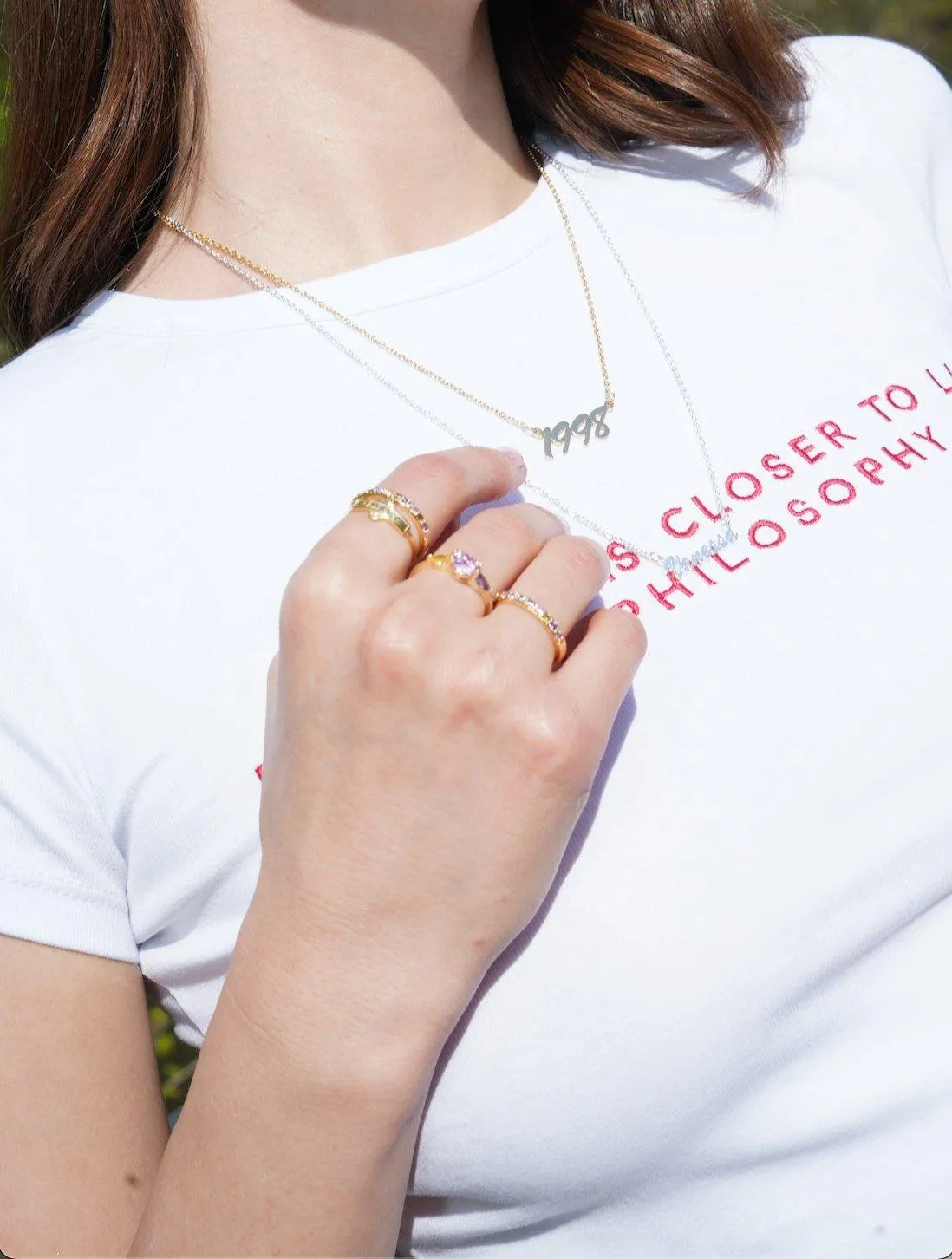 The Nameplate Customized Necklace