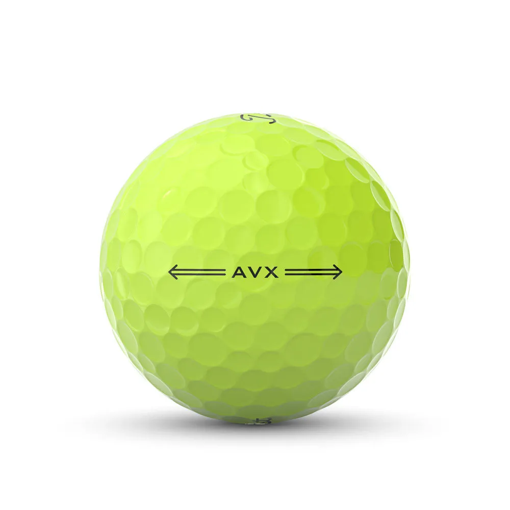 Titleist AVX Yellow - Custom Text Imprint (Prior Generation)