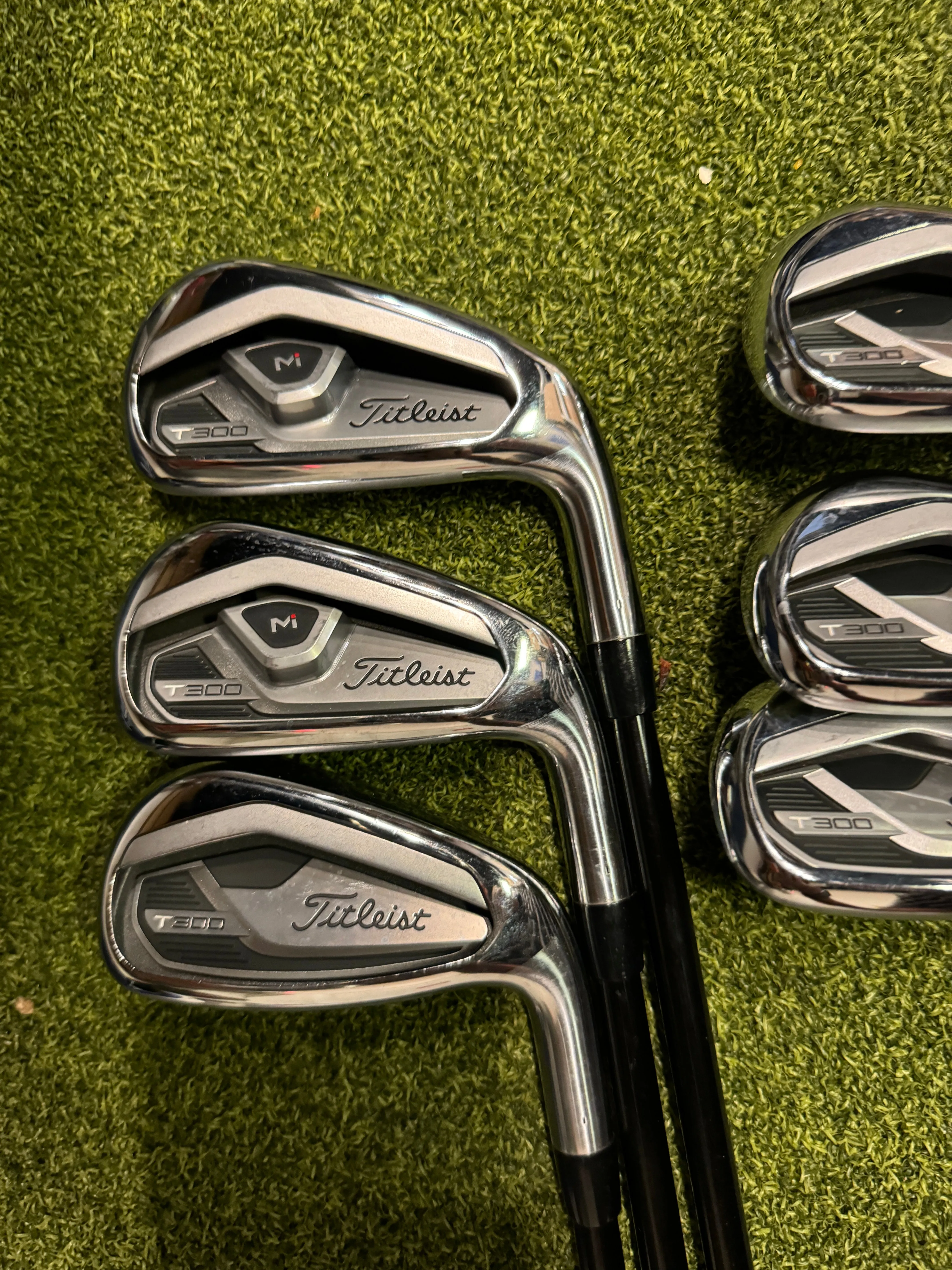 Titleist T300 6-PW & 48* Iron Set, Tensei Red Regualr Flex, RH