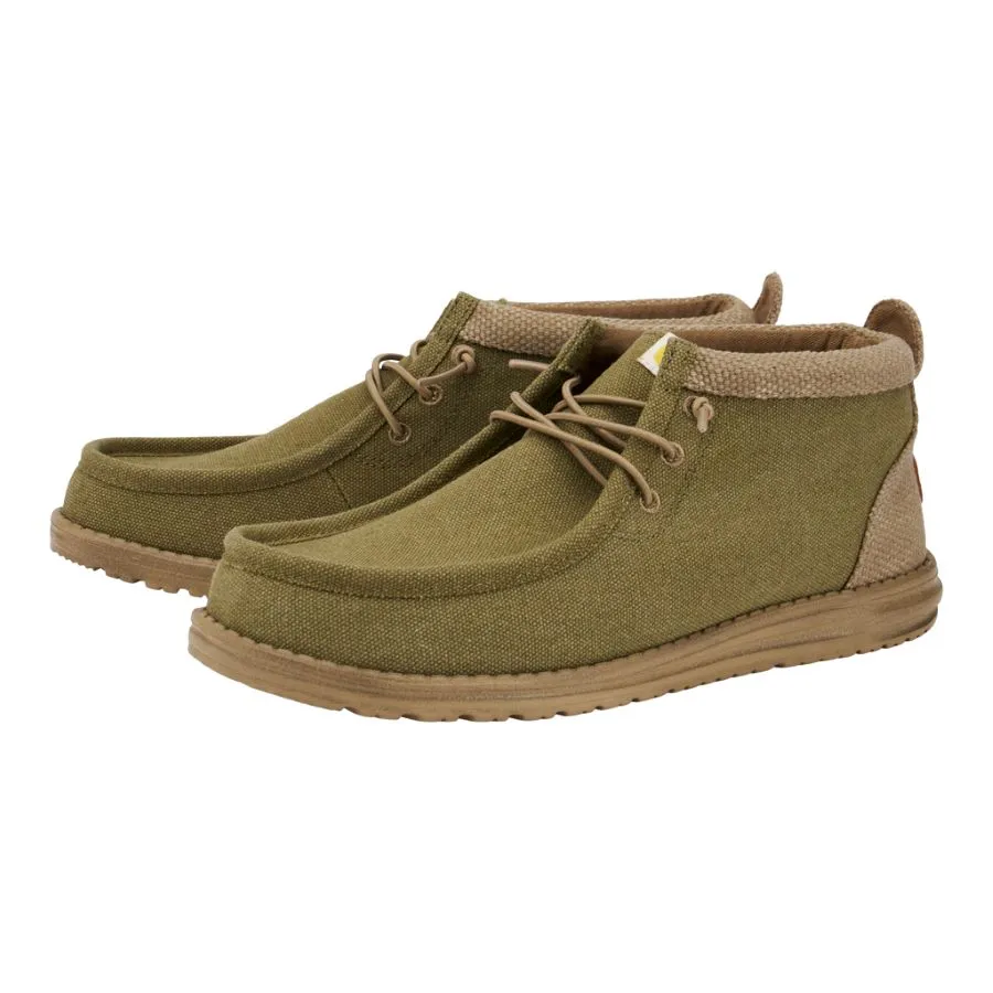 Wally Mid Salt and Stone - Dusty Olive Tan